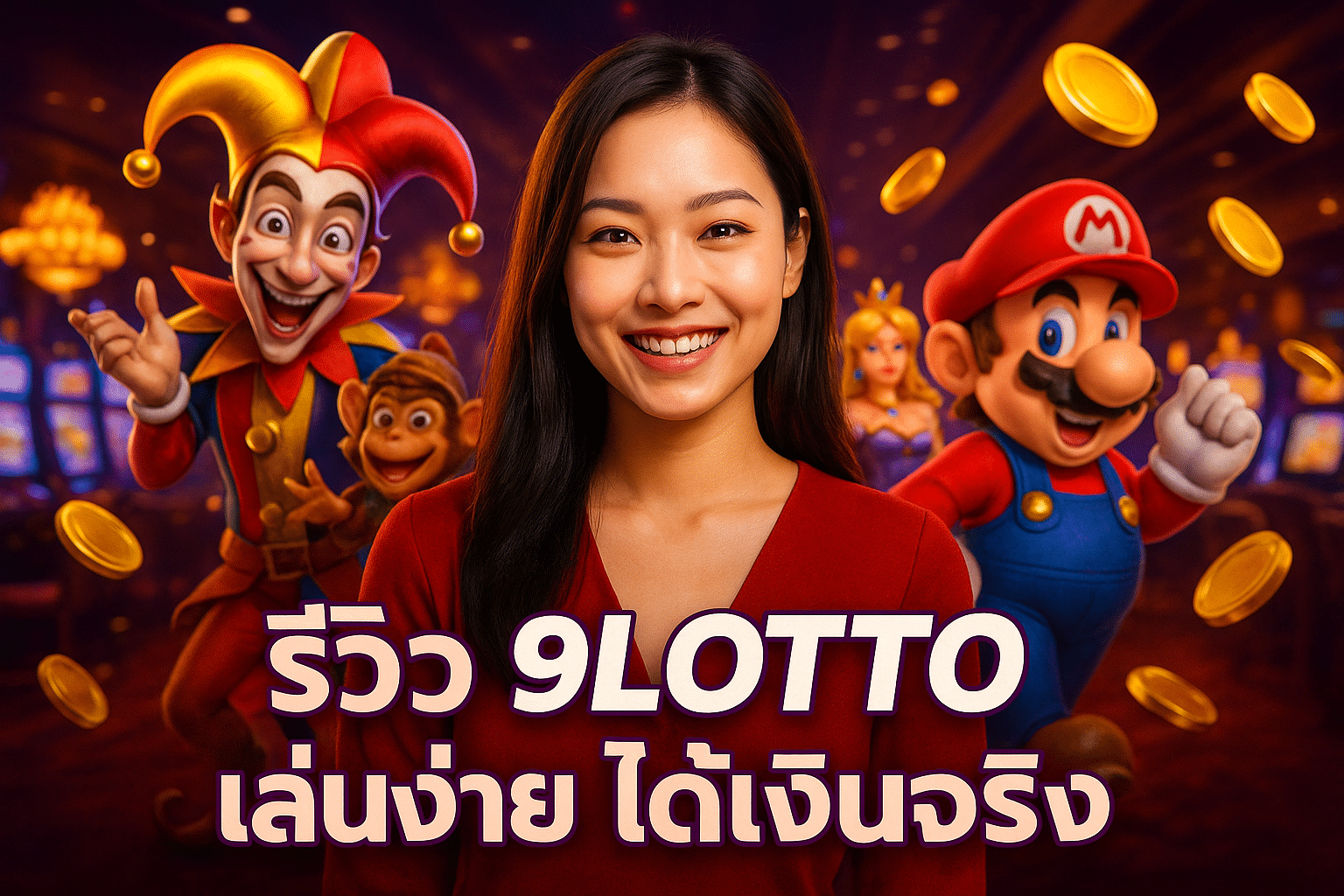 รีวิว 9LOTTO เล่นง่าย ได้เงินจริง