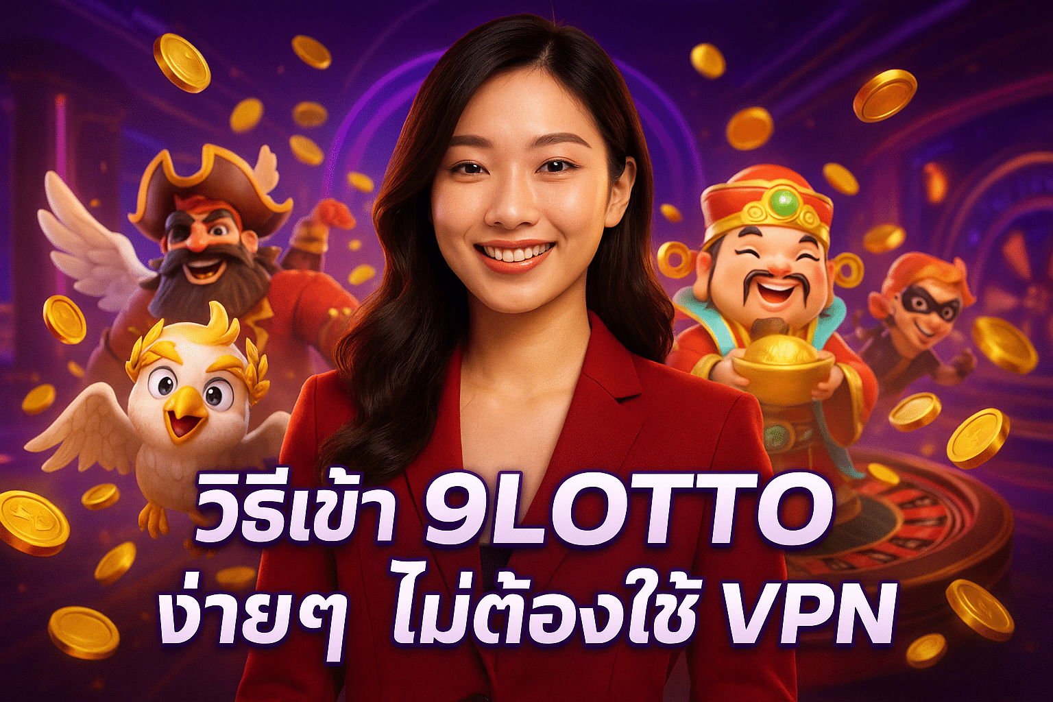 วิธีเข้า 9LOTTO ง่ายๆ ไม่ต้องใช้ VPN